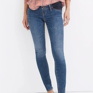 Maternity Madewell Side-Panel Skinny Jeans:Adjustable TENCEL™: 30.25” Waist